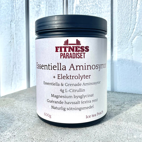 FP ESSENTIELLA AMINOSYROR + ELEKTROLYTER (BCAA/EAA) 600g Ice Tea Peach
