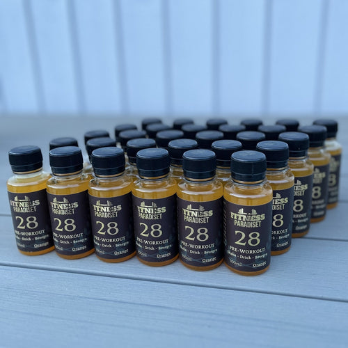 FP 100ml PWO SHOT "28" ORANGE *ingen efterdipp*